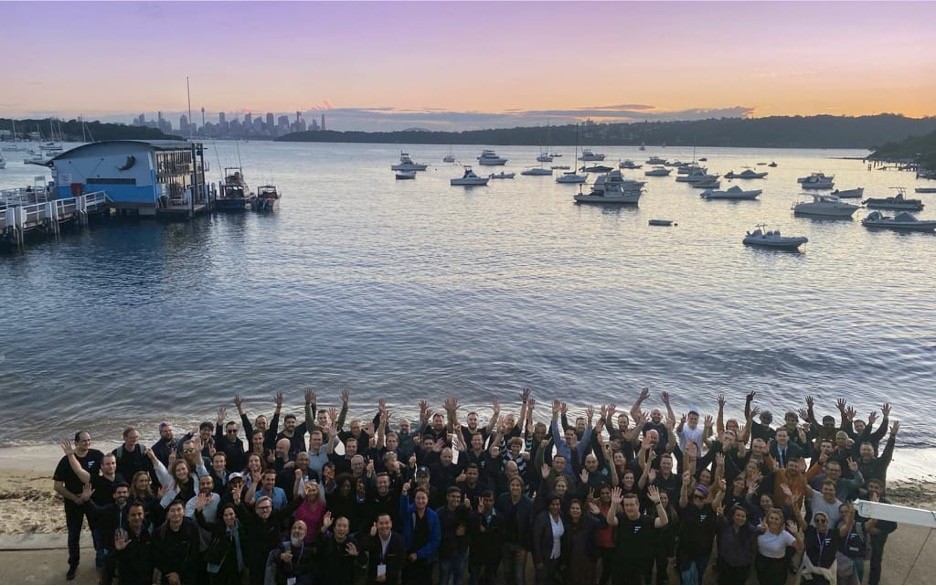 The Fluent Commerce team at our annual gathering, Fluent Fest, in Australia