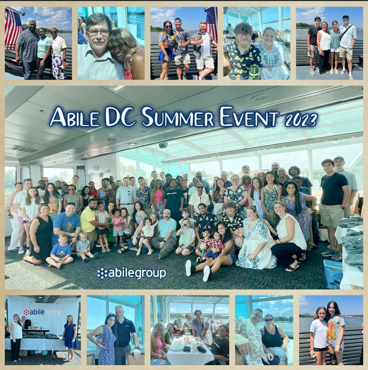 Abile Group DC Metro had fun on the Odyssey Brunch Cruise for our 2023 Summer Family Event! 