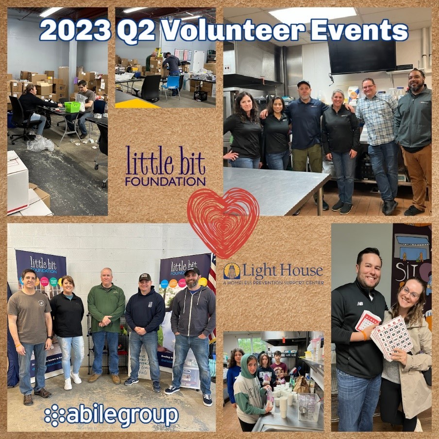 Abile Group Volunteer Events