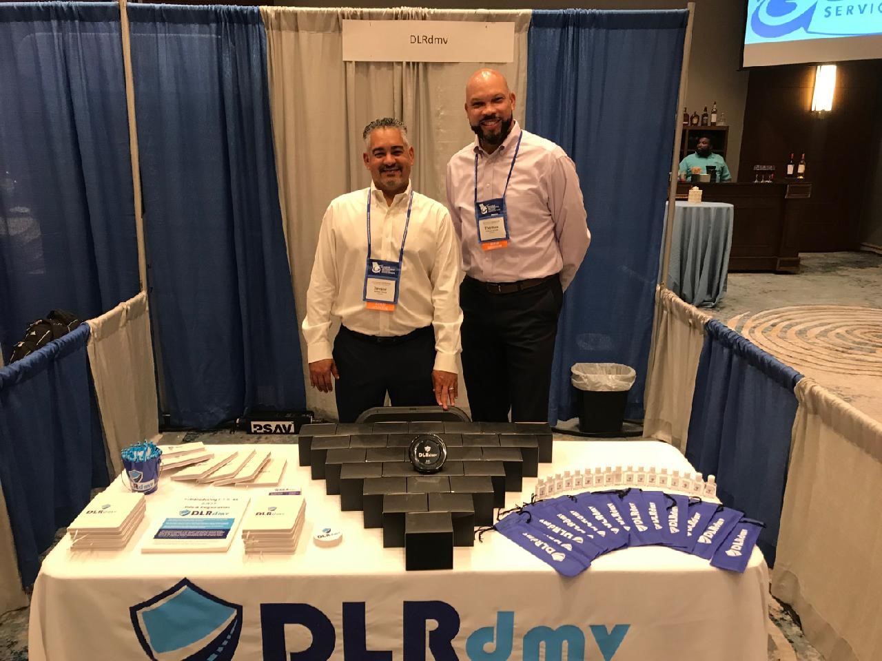 Two of our Sales professionals manning our booth at a Georgia trade conference.