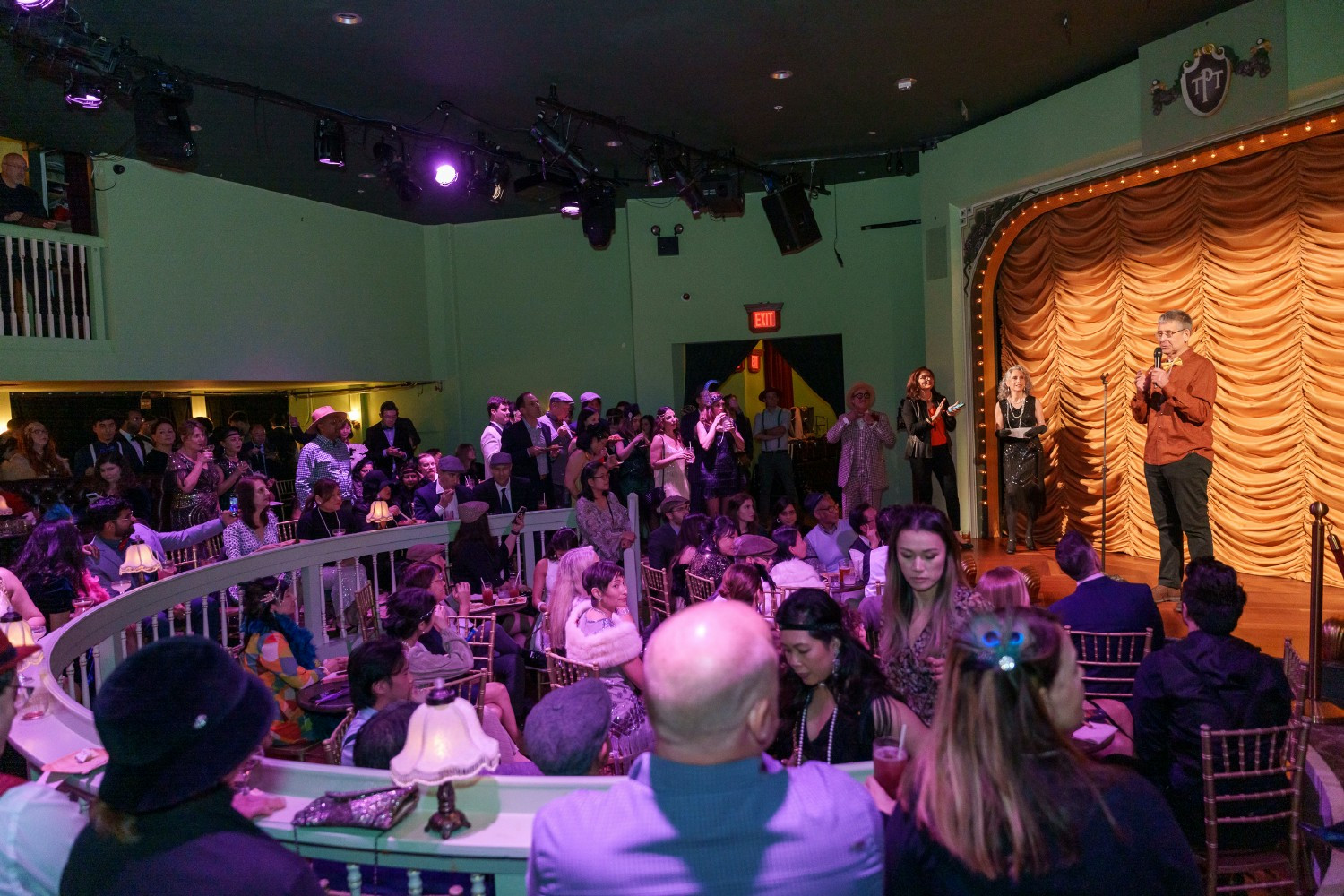Our Roaring 20's Holiday Party where all employees came together for some fun times outside of the office!
