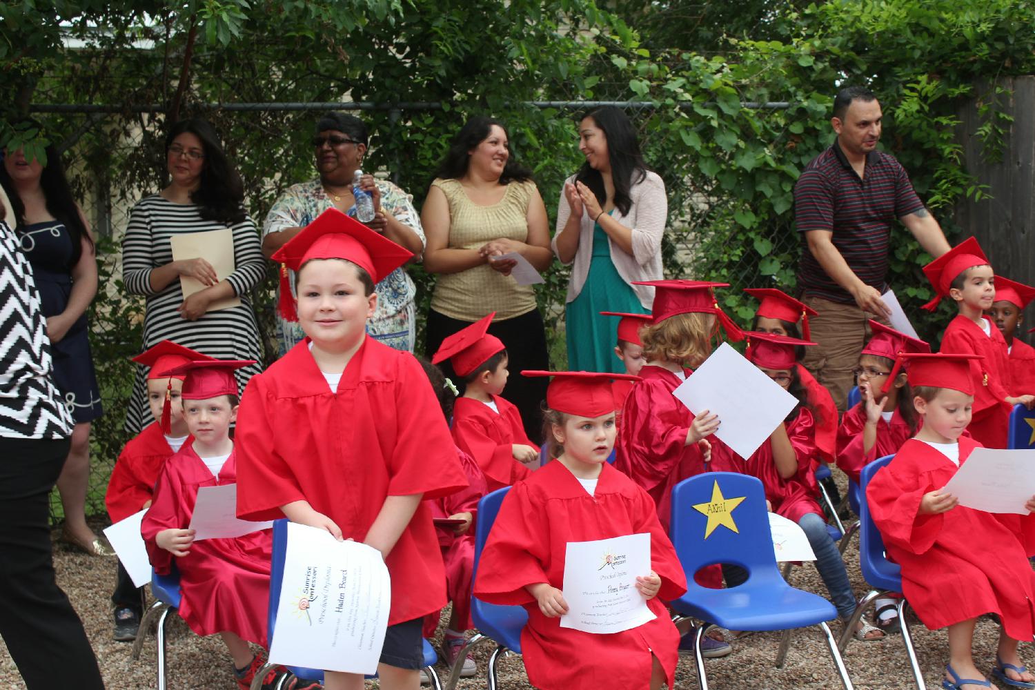 Graduation, which we do every June, afterwards we have our annual carnival for all our school, free