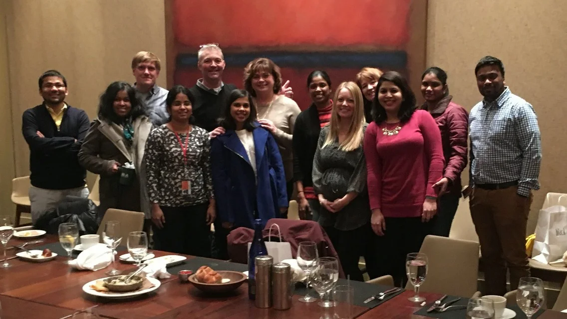Team lunch with our Buffalo NY crew.Team lunches are a great opportunity to connect and build professional relationships