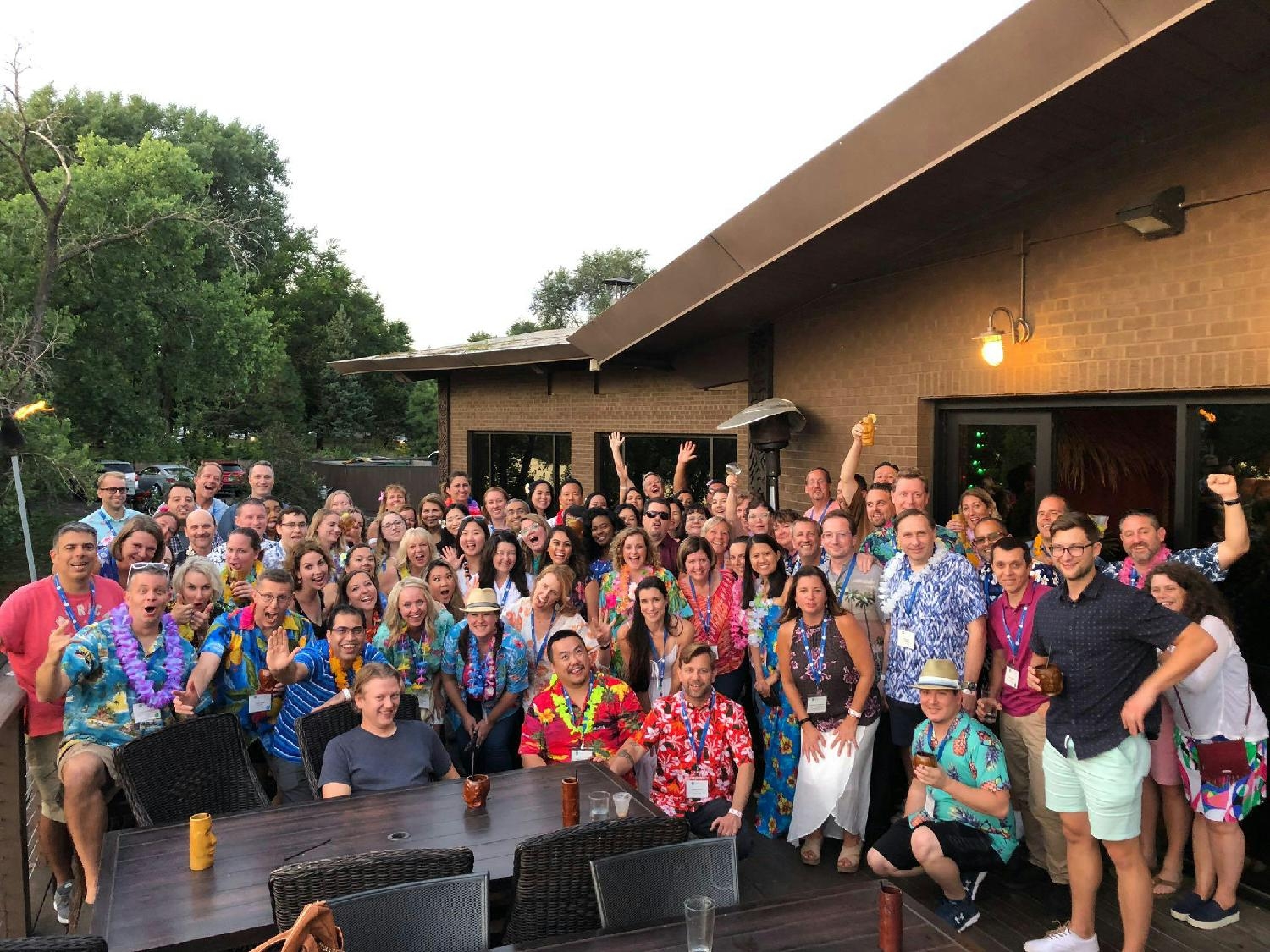 2019 all firm annual conference and dinner at Psycho Suzi's in Minneapolis, MN