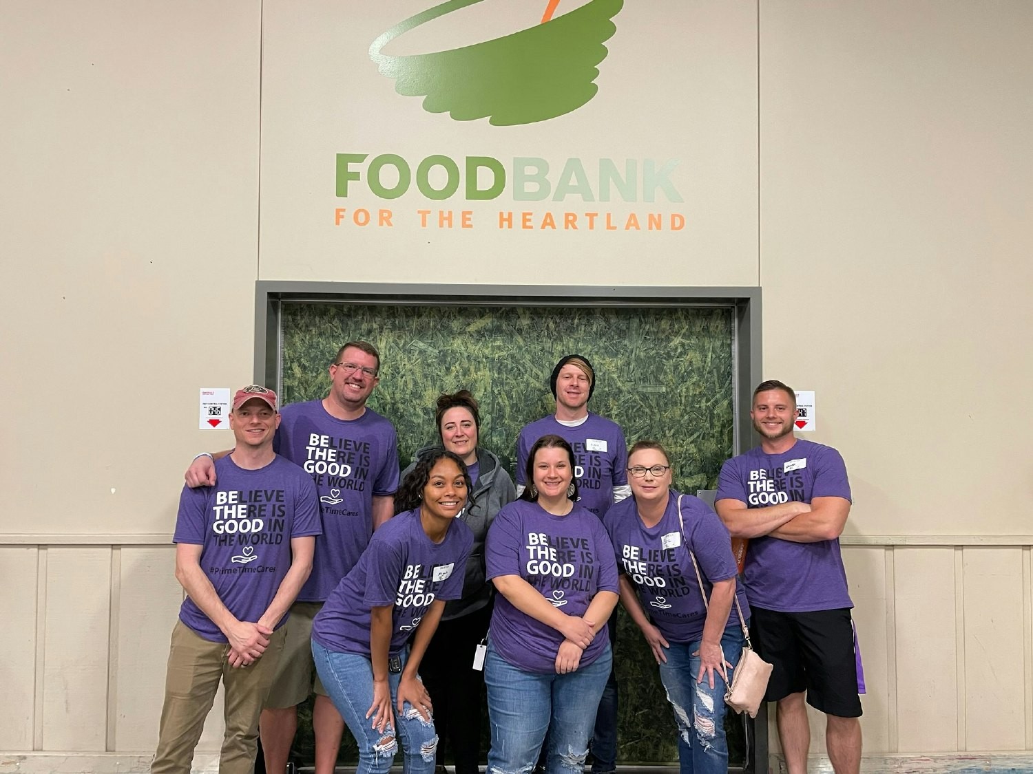 2023 Volunteering the Omaha Food Bank 