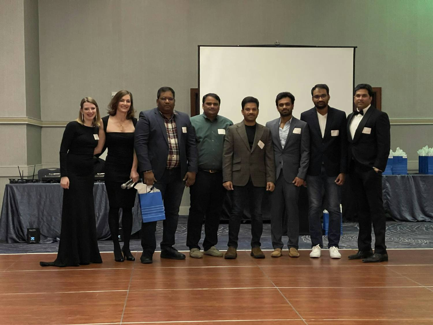 Our WCC Team at Sky Solutions getting an ACES Team Award!