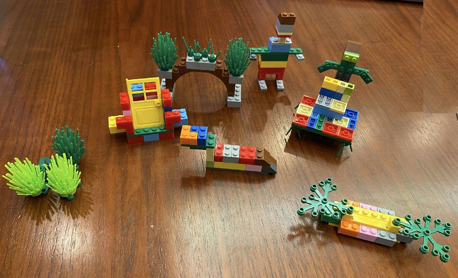 An in-person offsite icebreaker: build an innovation you want to see in real life out of LEGOs.