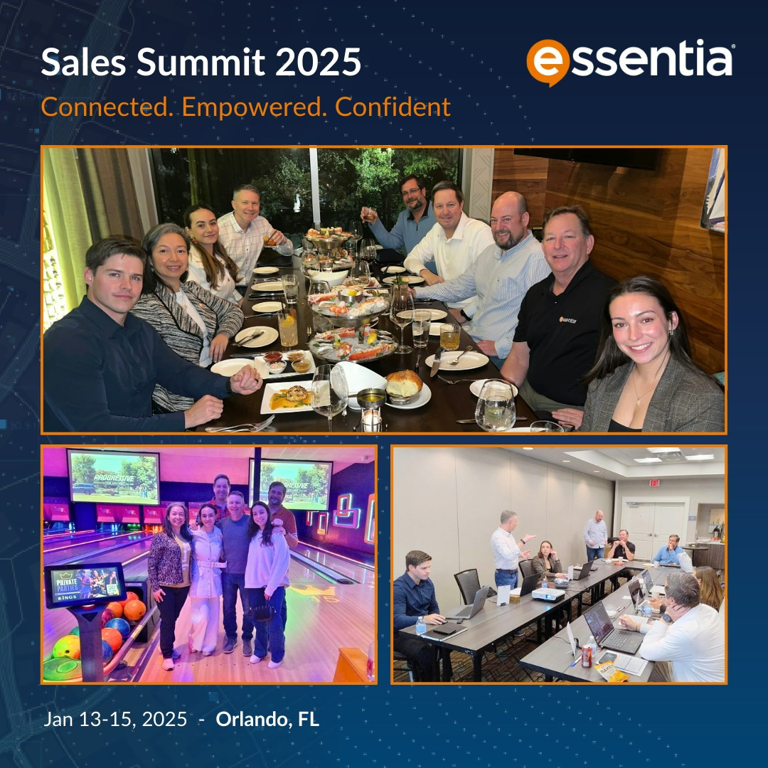Sales and Operations Team at the Team Summit working on goals for 2025.