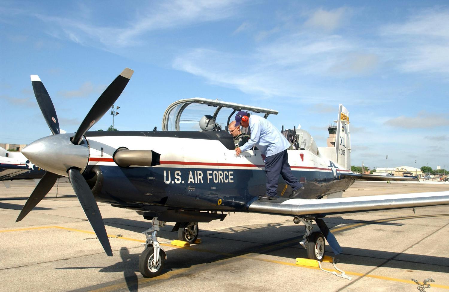 T-38 Talon fleets of Vance Air Force Base in Enid, Oklahoma