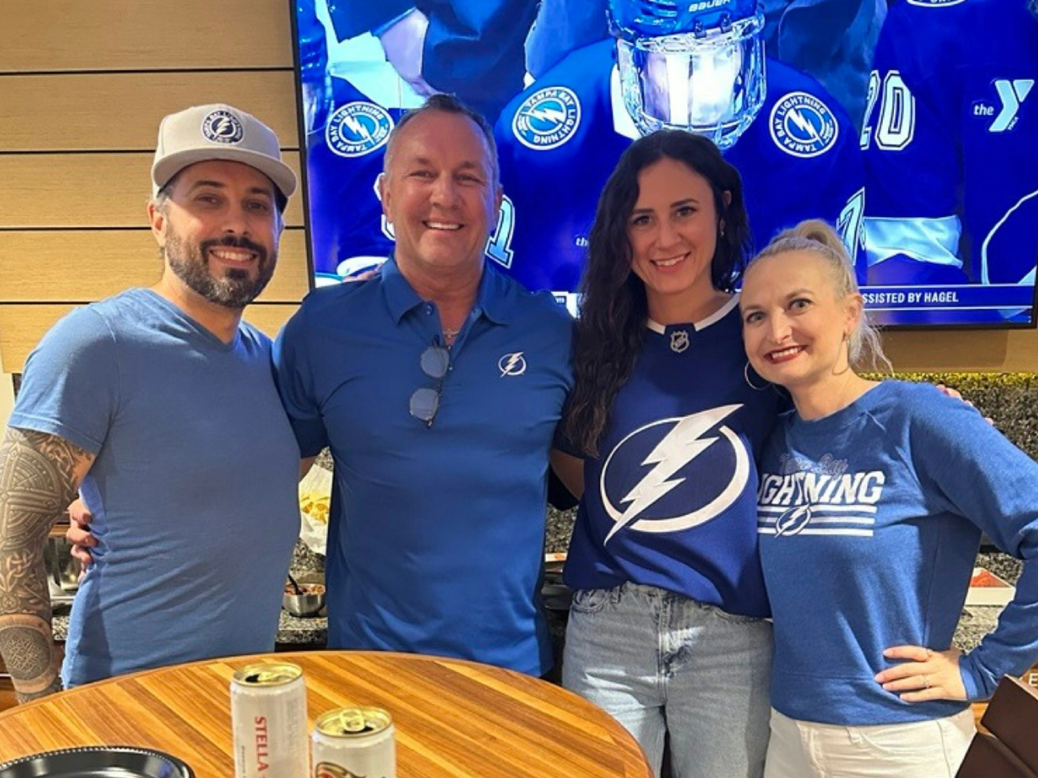 We love to support our teams right in our backyard, which includes an annual DCP event at a Tampa Bay Lightning game.