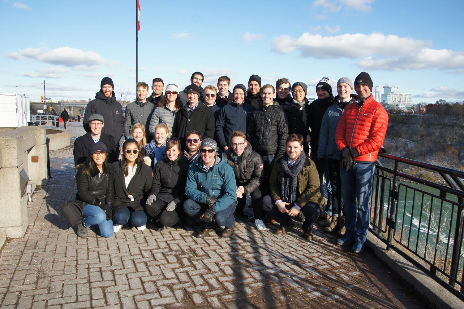 All company gathering at Niagara Falls - 2019. 