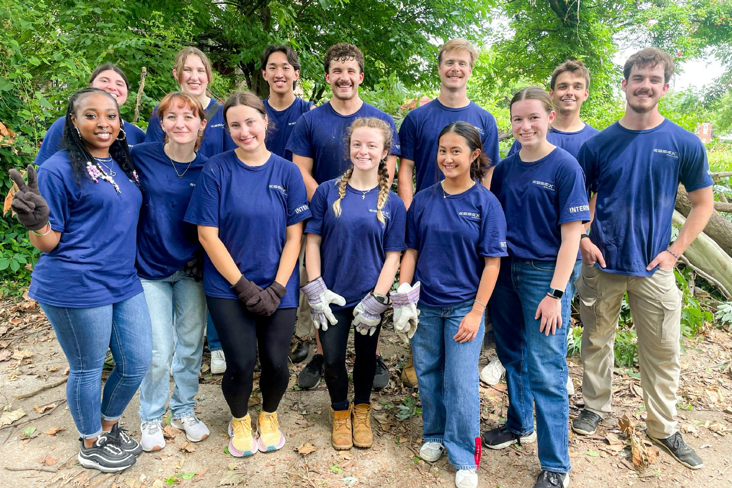 Essex teammates in St. Louis supported tornado relief through Essex Gives, with up to 3 paid volunteer days yearly.