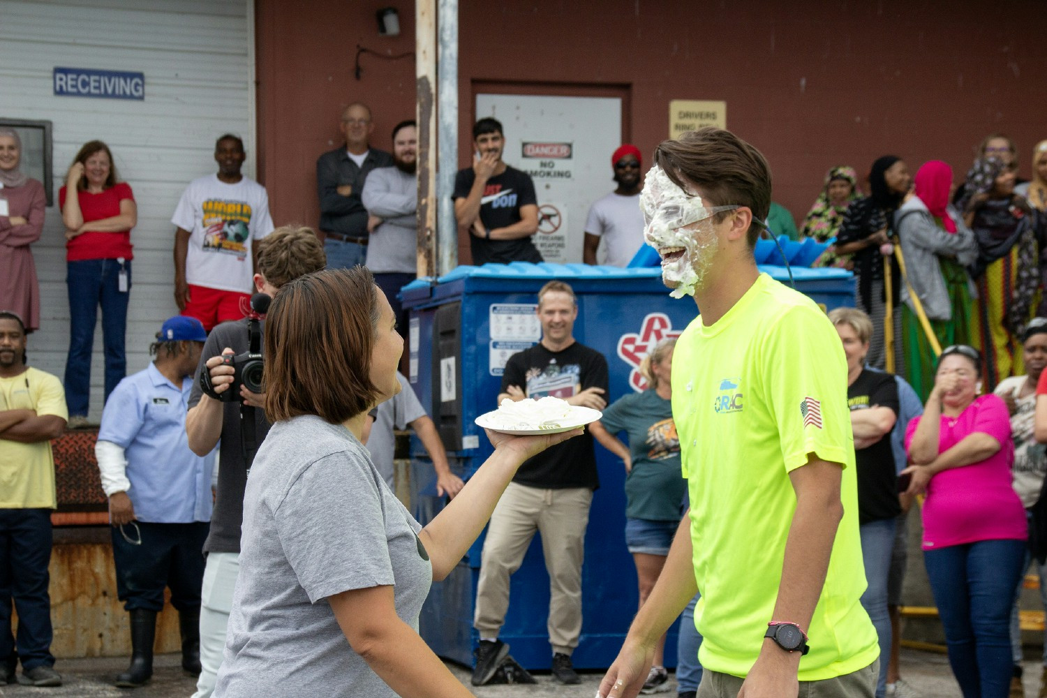 Essex’s annual “Pie a Manager” fundraiser supports Essex Cares, bringing coworkers together for a good cause. 