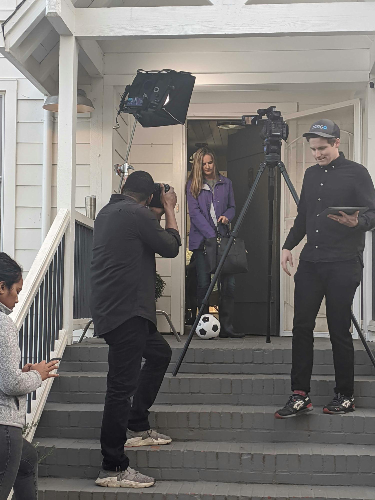Behind-the-scenes look at a commercial we did with soccer star Brandi Chastain in 2019.