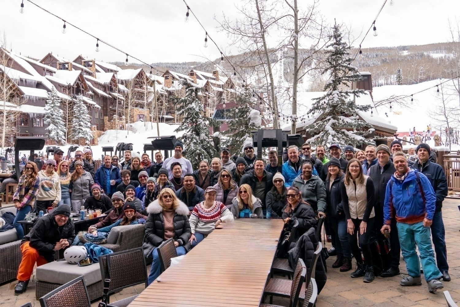 The team, along with our valued partners, hit the slopes and hot cocoa after another successful SKO in the mountains of 