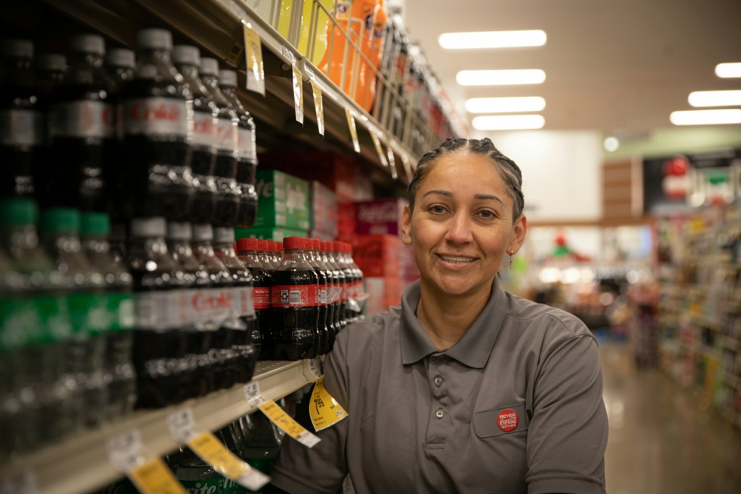 Our RCCB team takes great care in handling our beverages up until they are placed on every shelf.