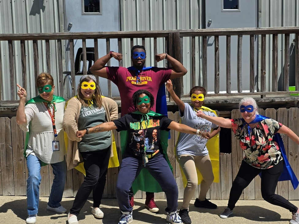 CARES School Hattiesburg celebrating work superheroes for Employee Appreciation Month