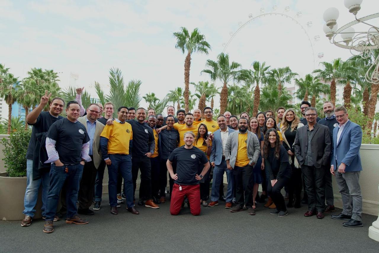 Our first sales kick-off in Las Vegas was one for the books! 