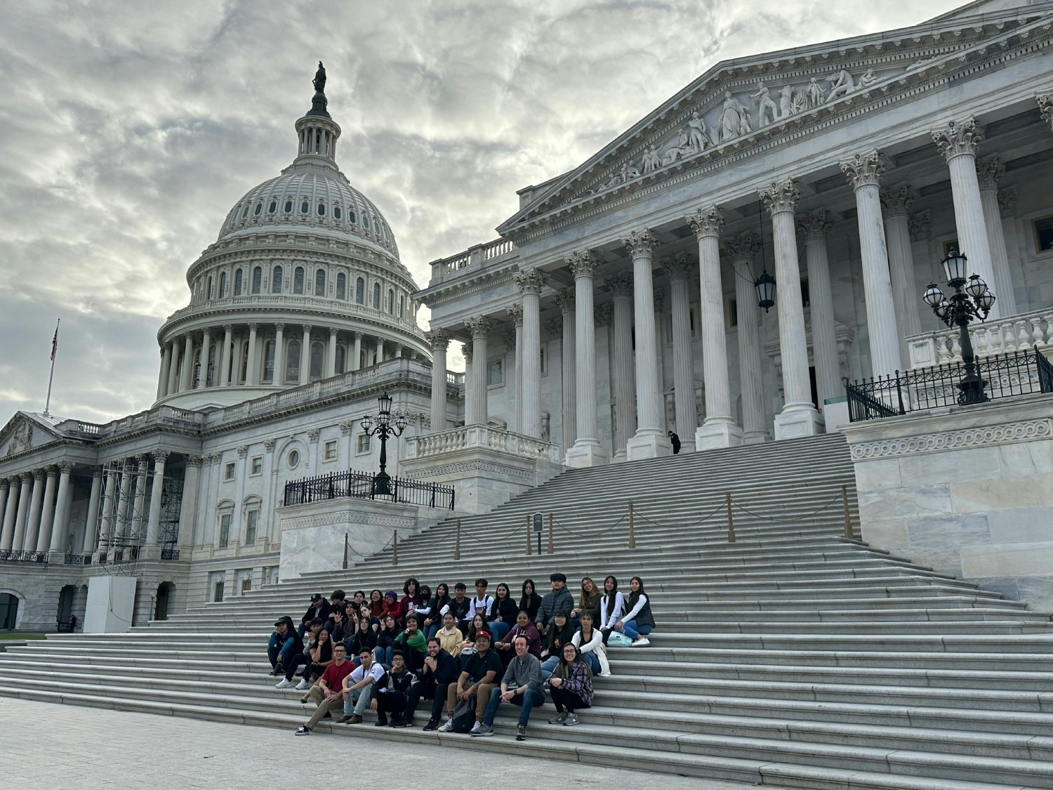 Students and staff travel across the country visiting cities and colleges from Boston, NY, and D.C. to Los Angeles.