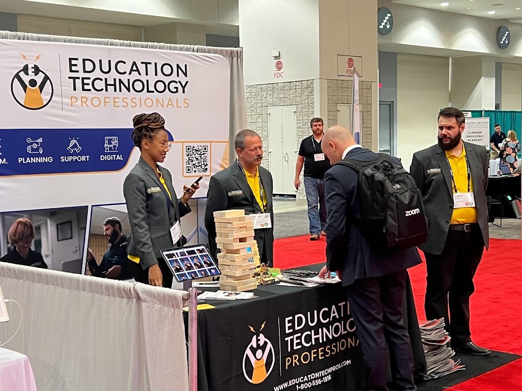 Our booth at the National Charter School Conference in Washington DC, June 2022. 