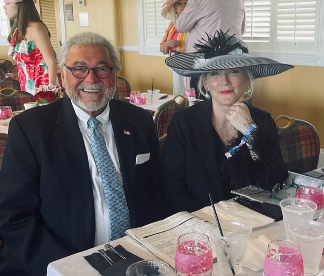 A day at the Kentucky Derby  - everyone was a winner. Bob Osburn, Chief Development Officer  and Nancy Everitt, CEO.