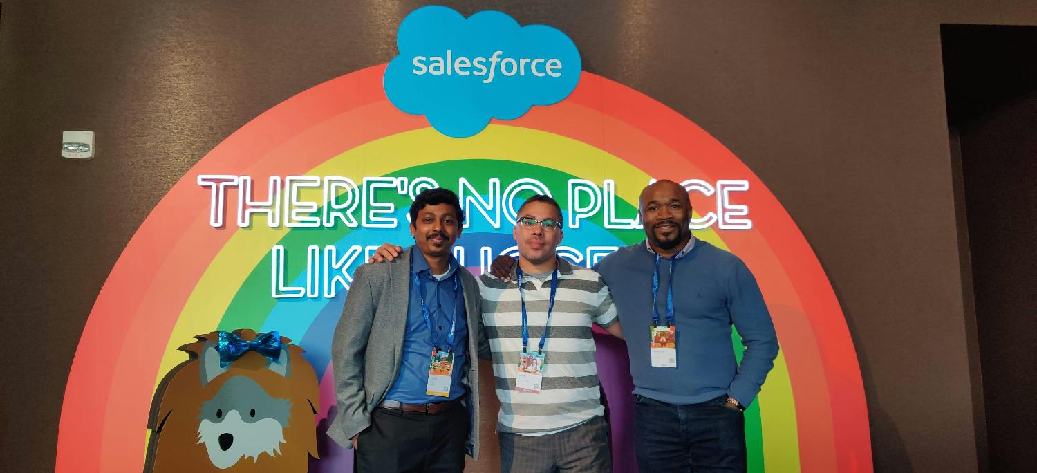 Our team at Dreamforce