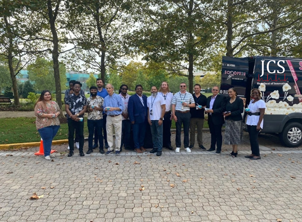 Celebrating one of our on-site teams with an ice cream social!
