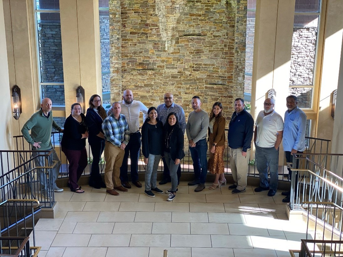 Our leadership team at a two-day offsite to strategize our future and strengthen our connection as a team!