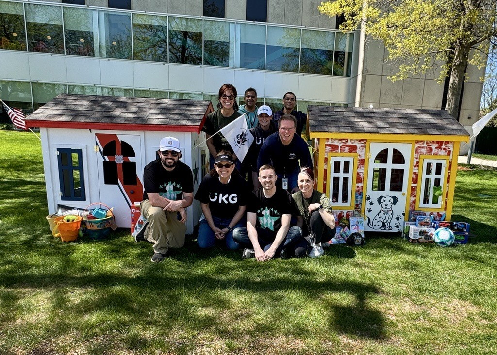 U Krewers participated in a community service initiative, assembling and donating playhouses to the community.