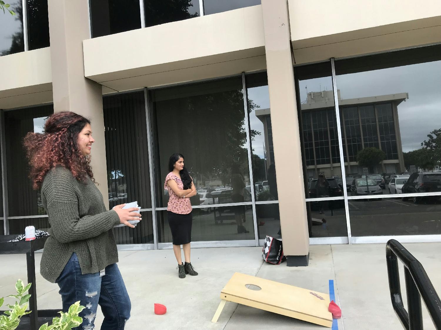 Company Corn Hole Completion 