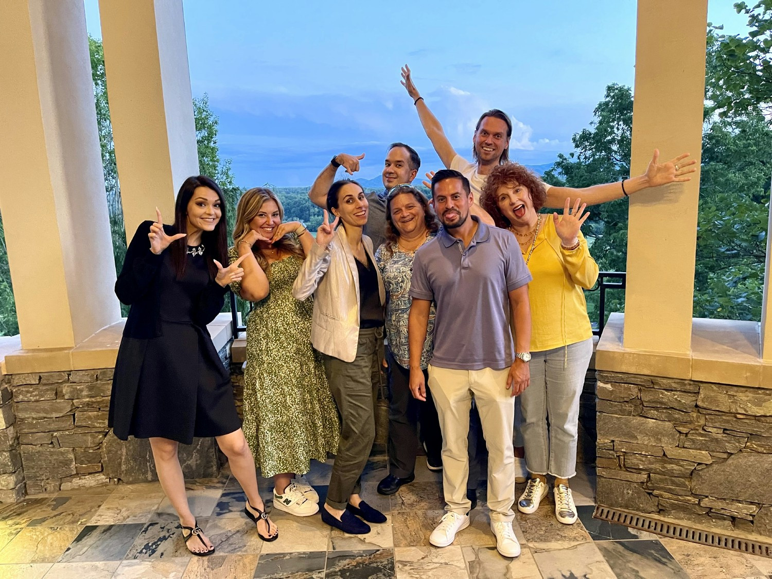 Our humble leadership team spent an evening creating candles, in NC, to deepen their understanding of candle fragrances.