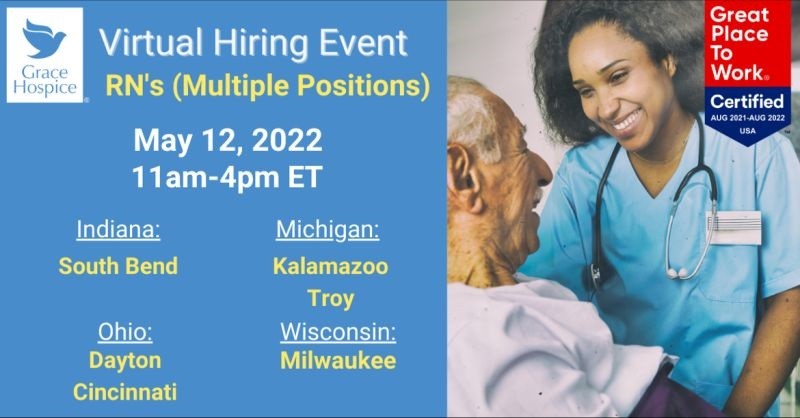 Grace Hospice Virtual Hiring Event