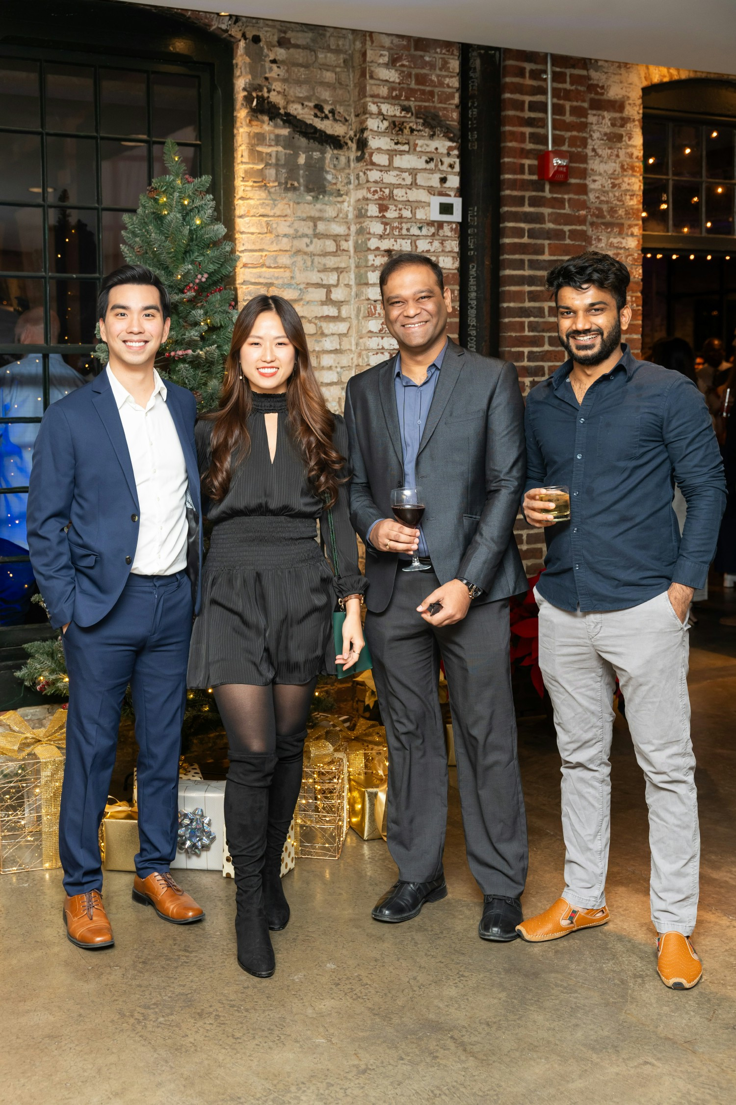 Blend annual Christmas party in Columbia, MD our company headquarters US
