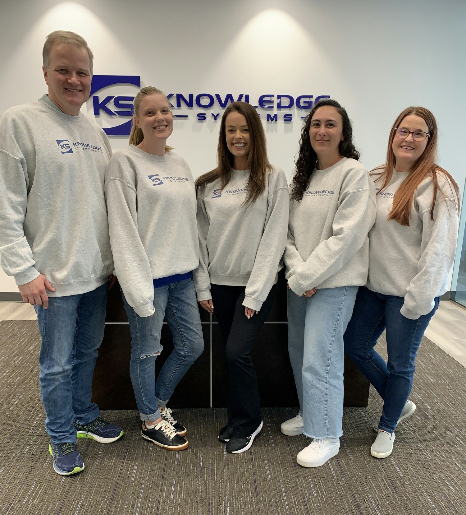 On Fridays we rock logo wear! 