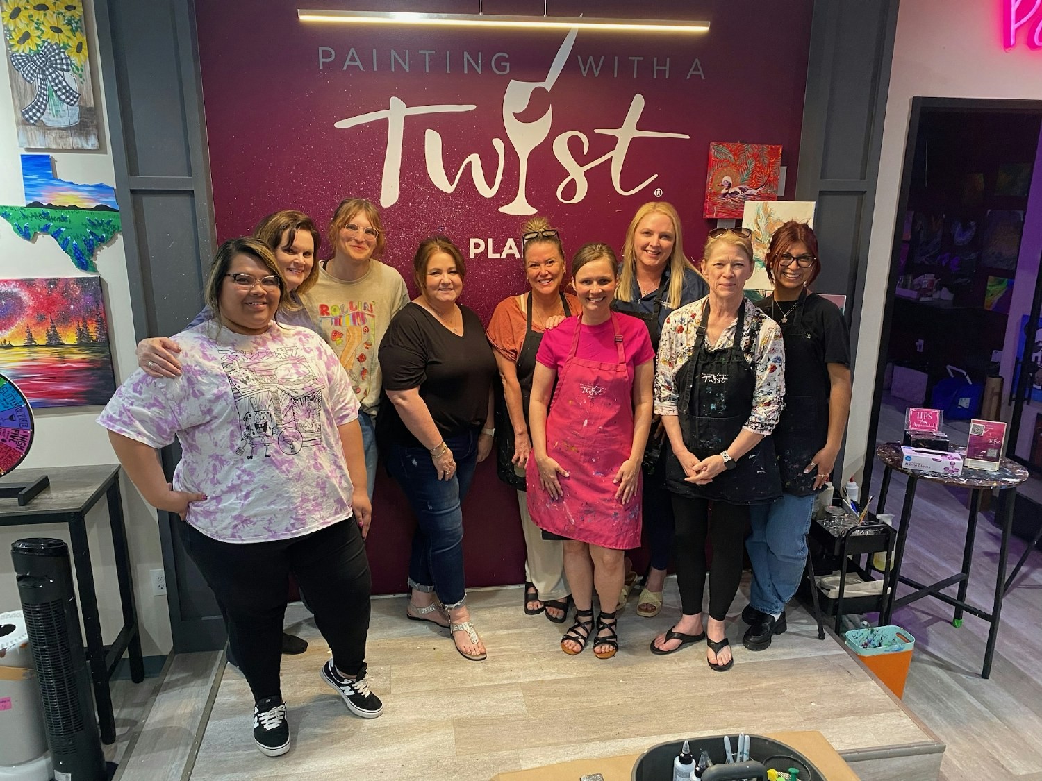 Cardinal Ladies' Night Out at Paint with a Twist