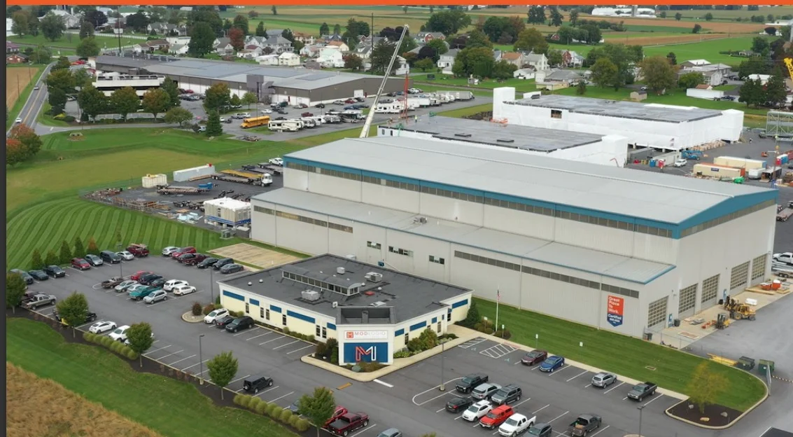 This is our shop and offices located in New Holland which we built at our previous location in Ephrata. 