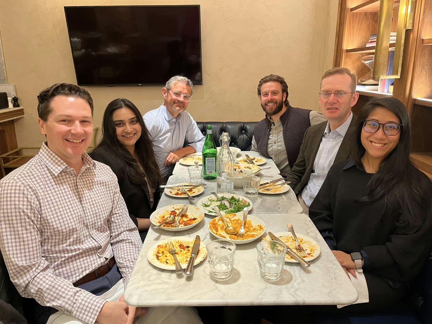 The Berkeley Partnership welcomes our newest joiners over lunch! (near Bryant Park, NYC)