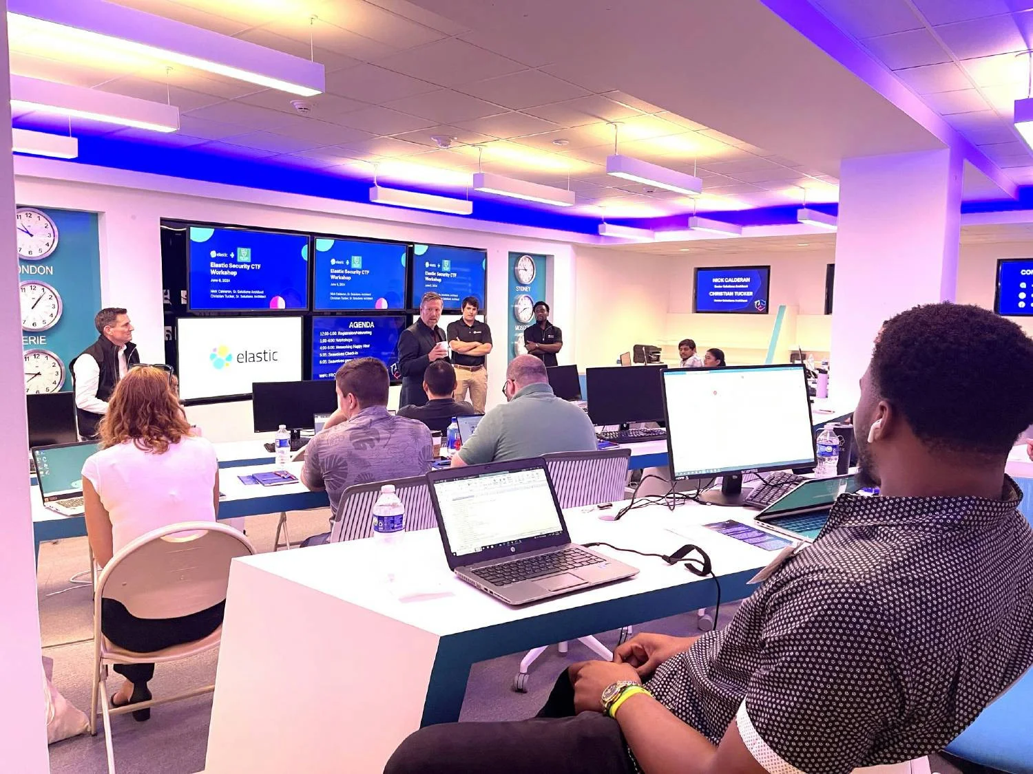 FRC hosts educational meetings, extending invites to tech partners and local university students