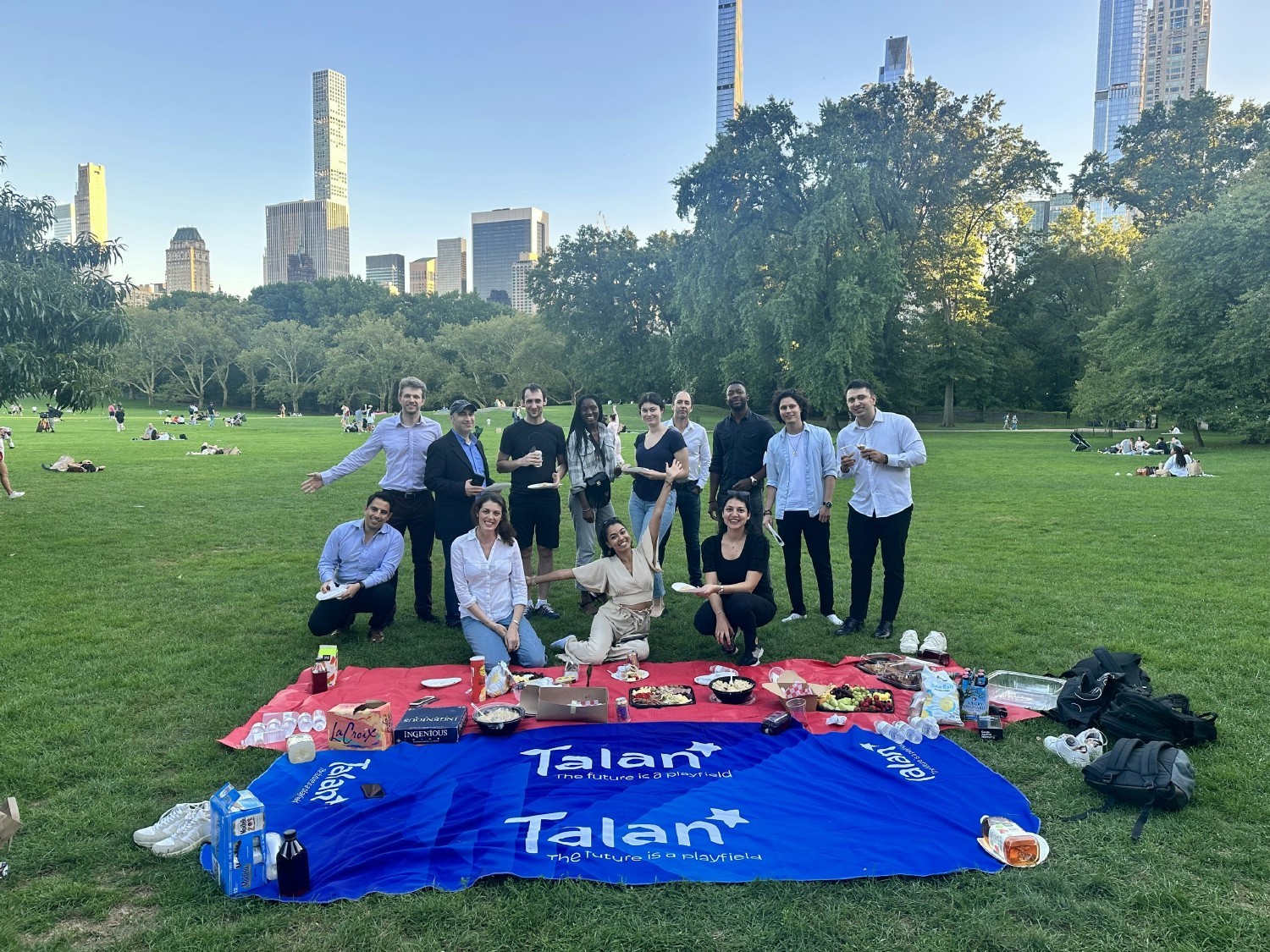 Get-together at the park.