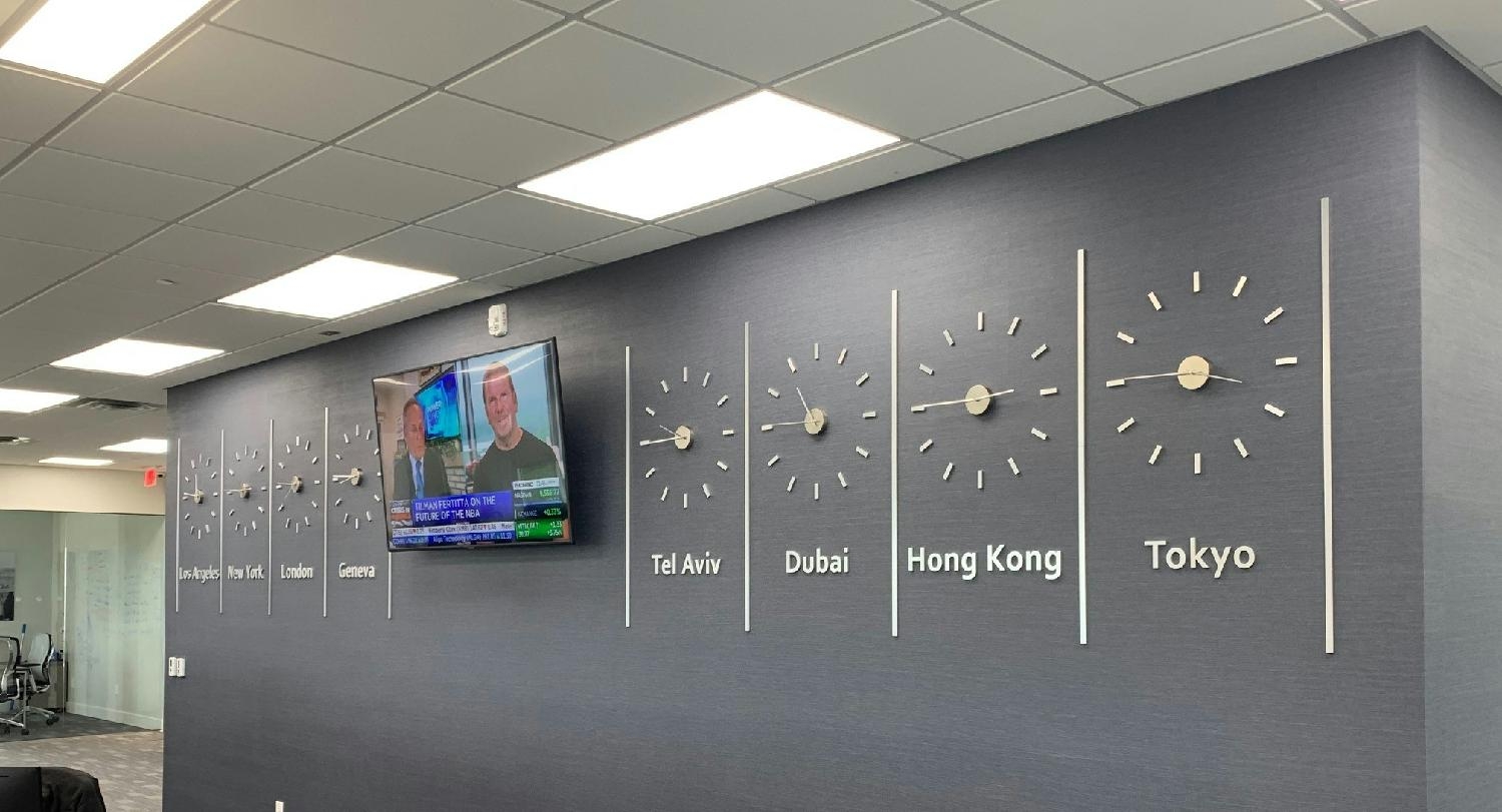 Clock Wall