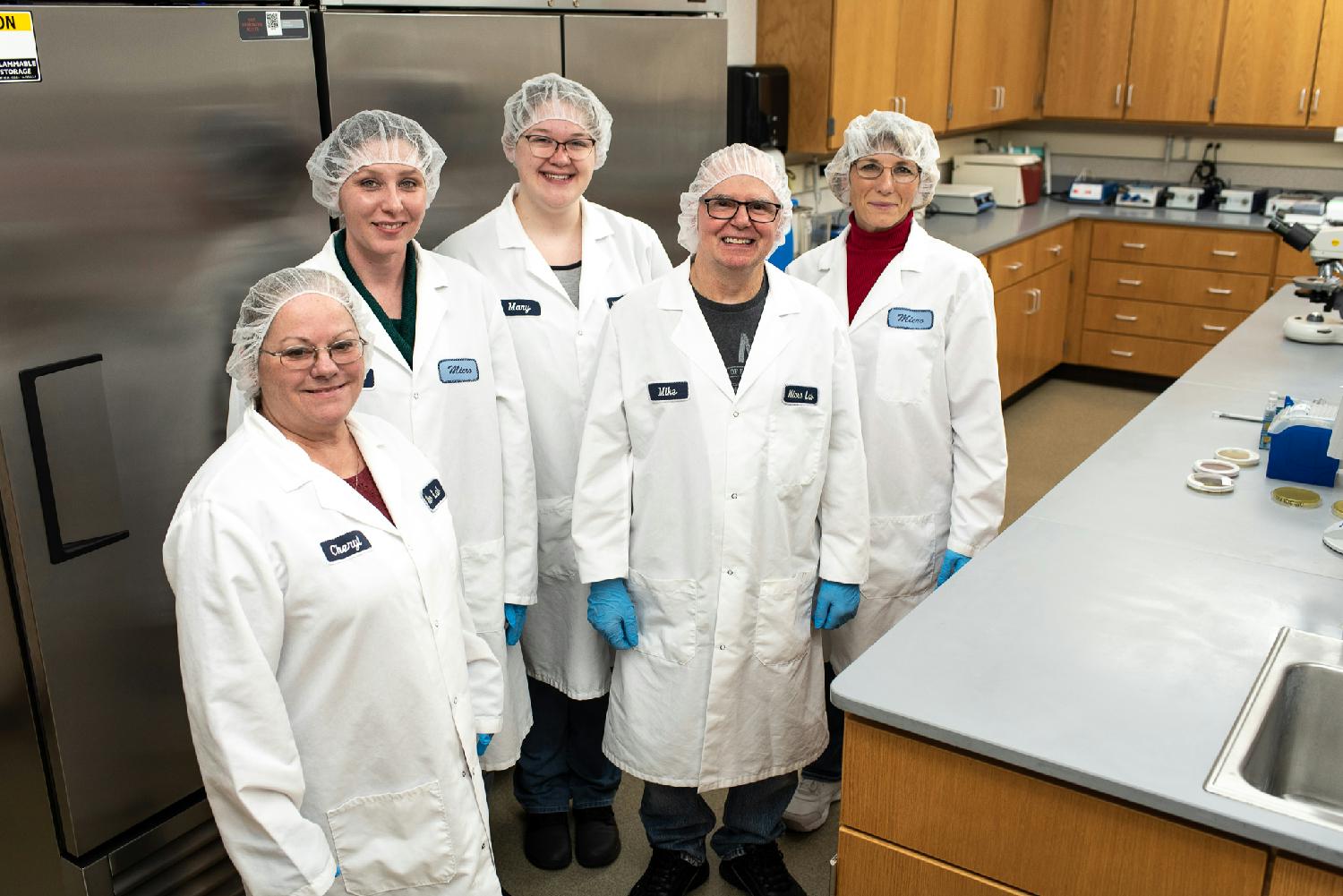 Onsite Microbiologists keep our food safe!