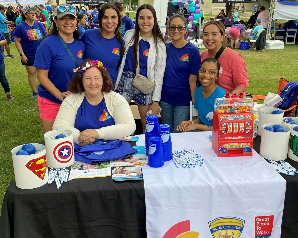 Stepping up for a great cause with our Texas team at the Any Baby Can Autism Walk in San Antonio!