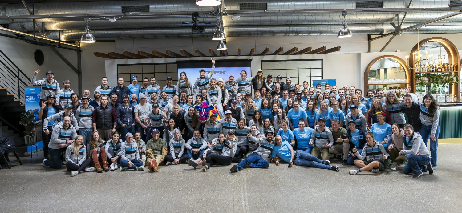 The Trek Travel Team from all over the globe! Photo from February 2024 at our annual return guide training event.