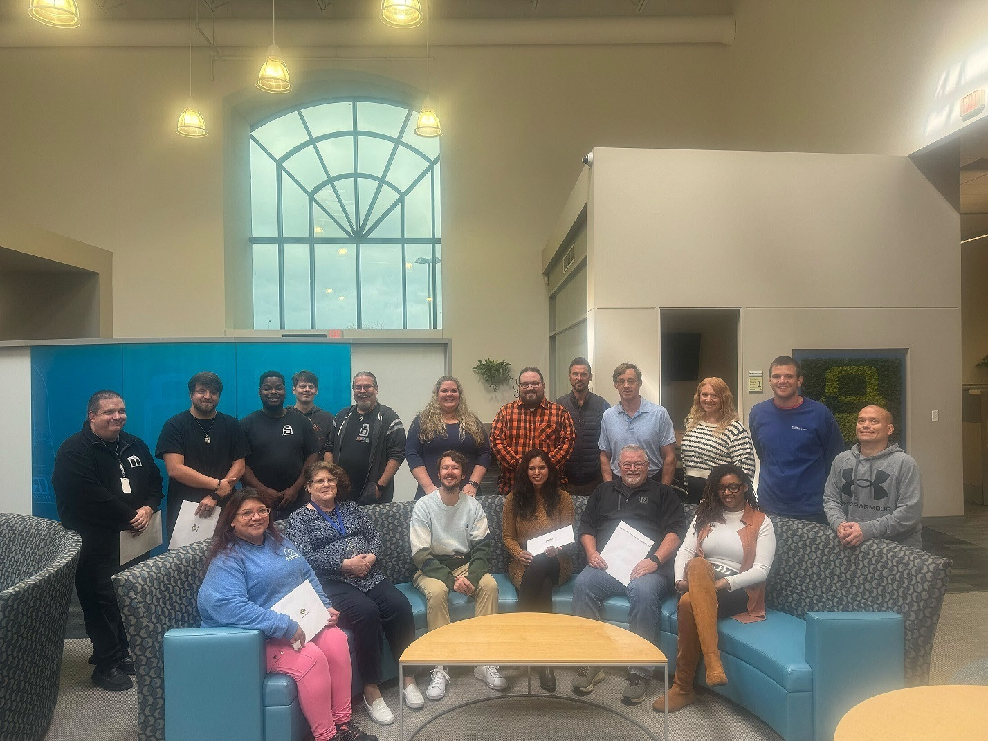 SentriLock holds a yearly Tenure Luncheon celebrating employees with a milestone work anniversary