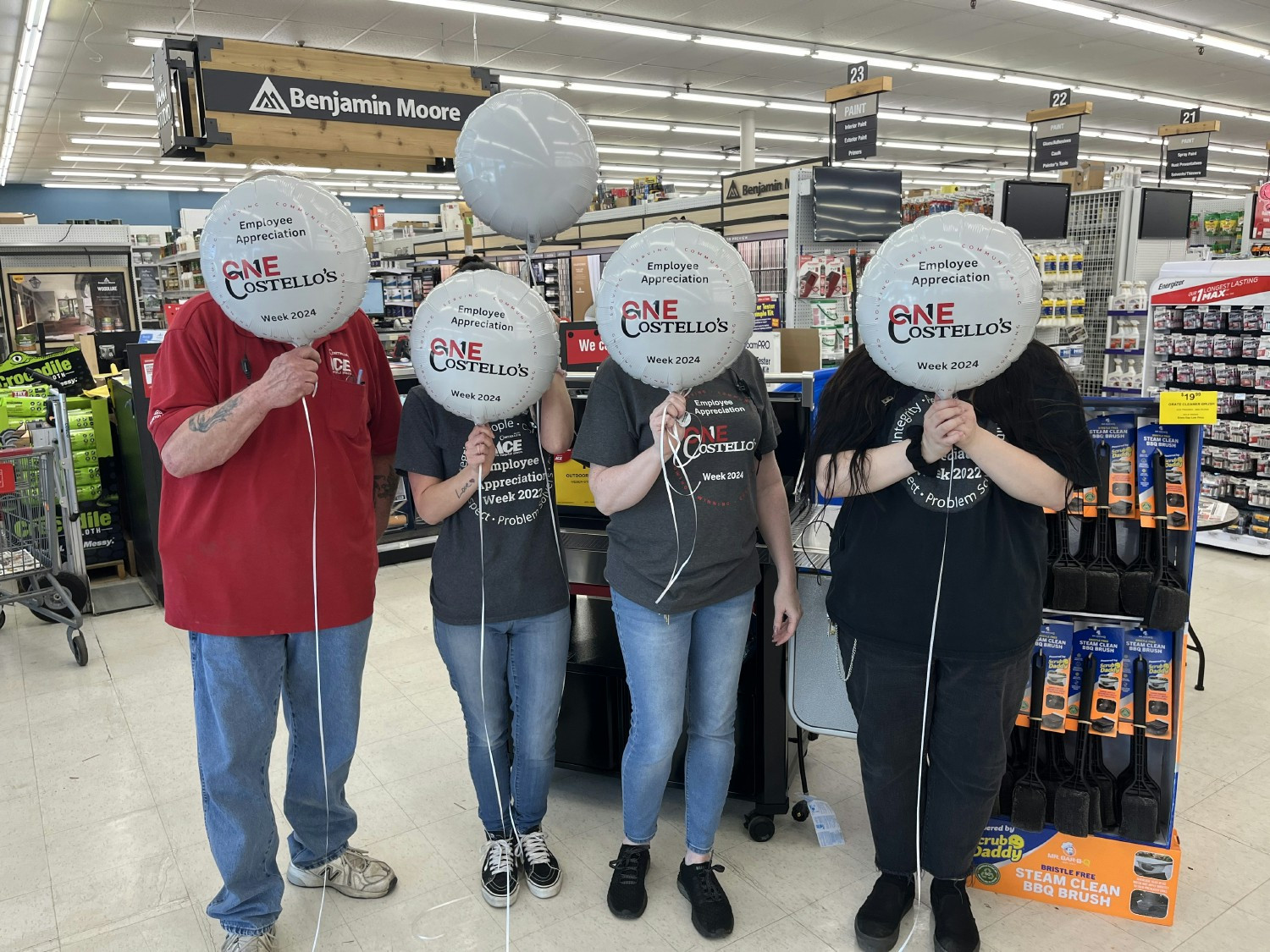 Having fun during Employee Appreciation Week!