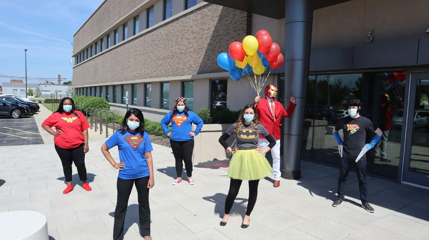 Yearly - since the pandemic, our team celebrates Legacy's annual Superhero day, dressing as their favorite superhero.