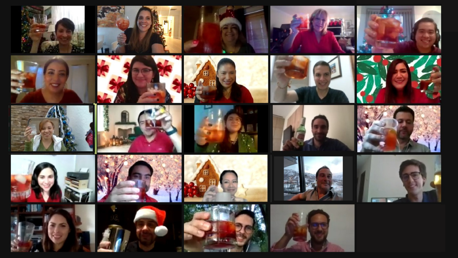 Staying close and connected through it all. EPC's holiday zoom toast 2020.
