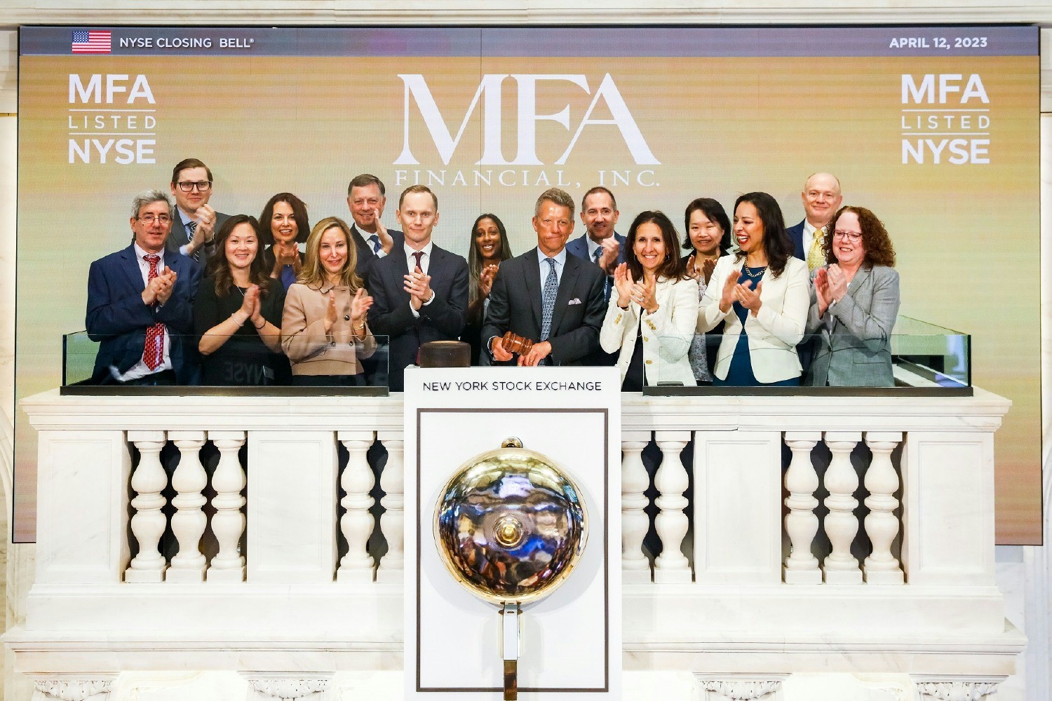 MFA Rings the Bell at the NYSE (25 Years!)