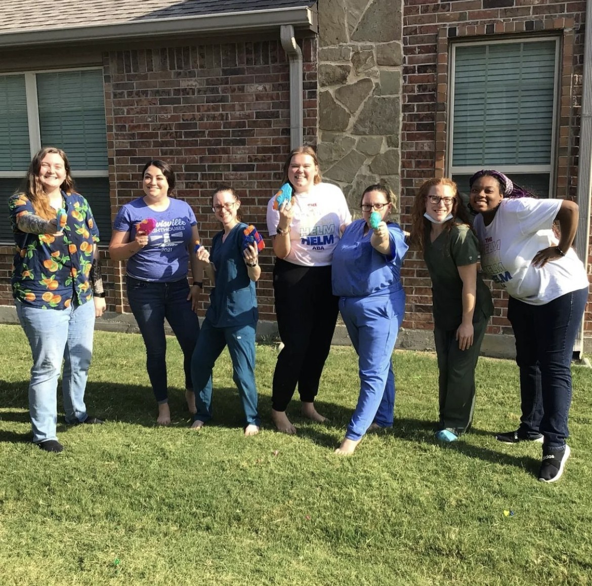 A staff water balloon fight is a GREAT way to find balance in the work place on National Water Balloon Day! 
