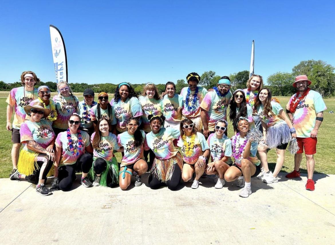 Our Allen team showed up for our Field Day in June with HUGE energy and tons of team spirit! 